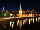 НОЧНОЙ ГОРОД - Вид на Кремль. Москва