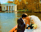 Свадебное 2010 (1) - Фотография обработана в стиле Клода Моне (импрессионизм)