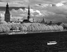 Рига. Вид на Старый город Галерея: RIGA: Infrared&Monolens (22 Фото)