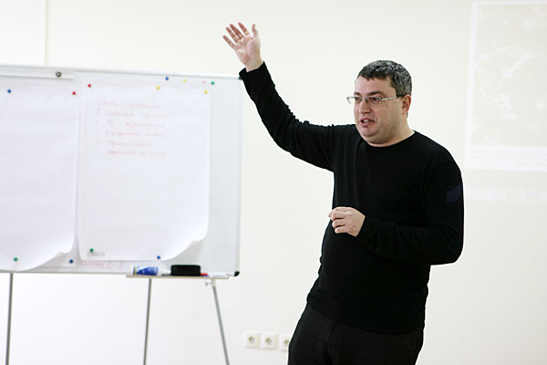 Зорий Файн проводит мастер-класс