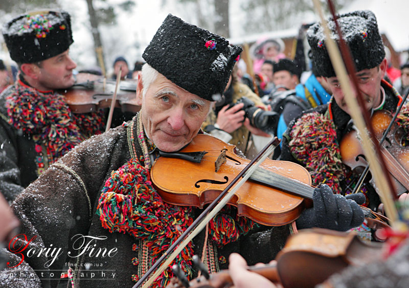 Колядник в Карпатах