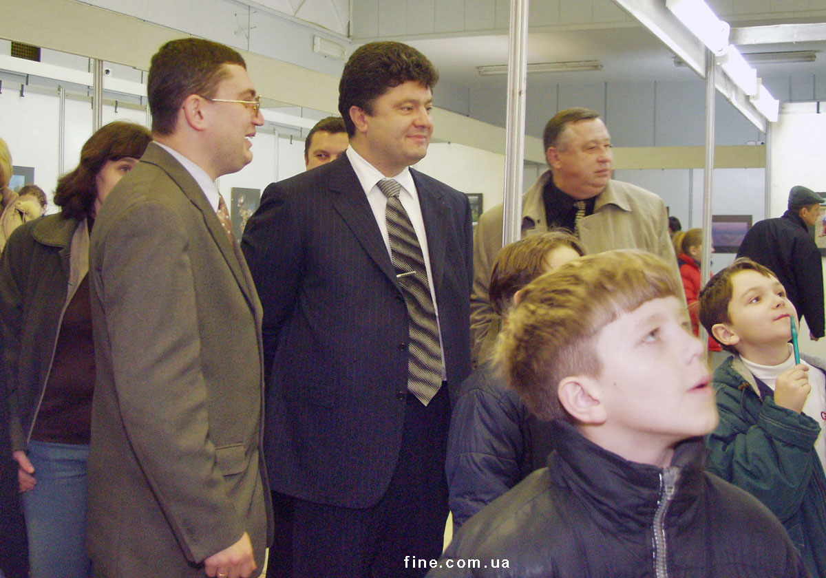 Петро Порошенко та Зорій Файн